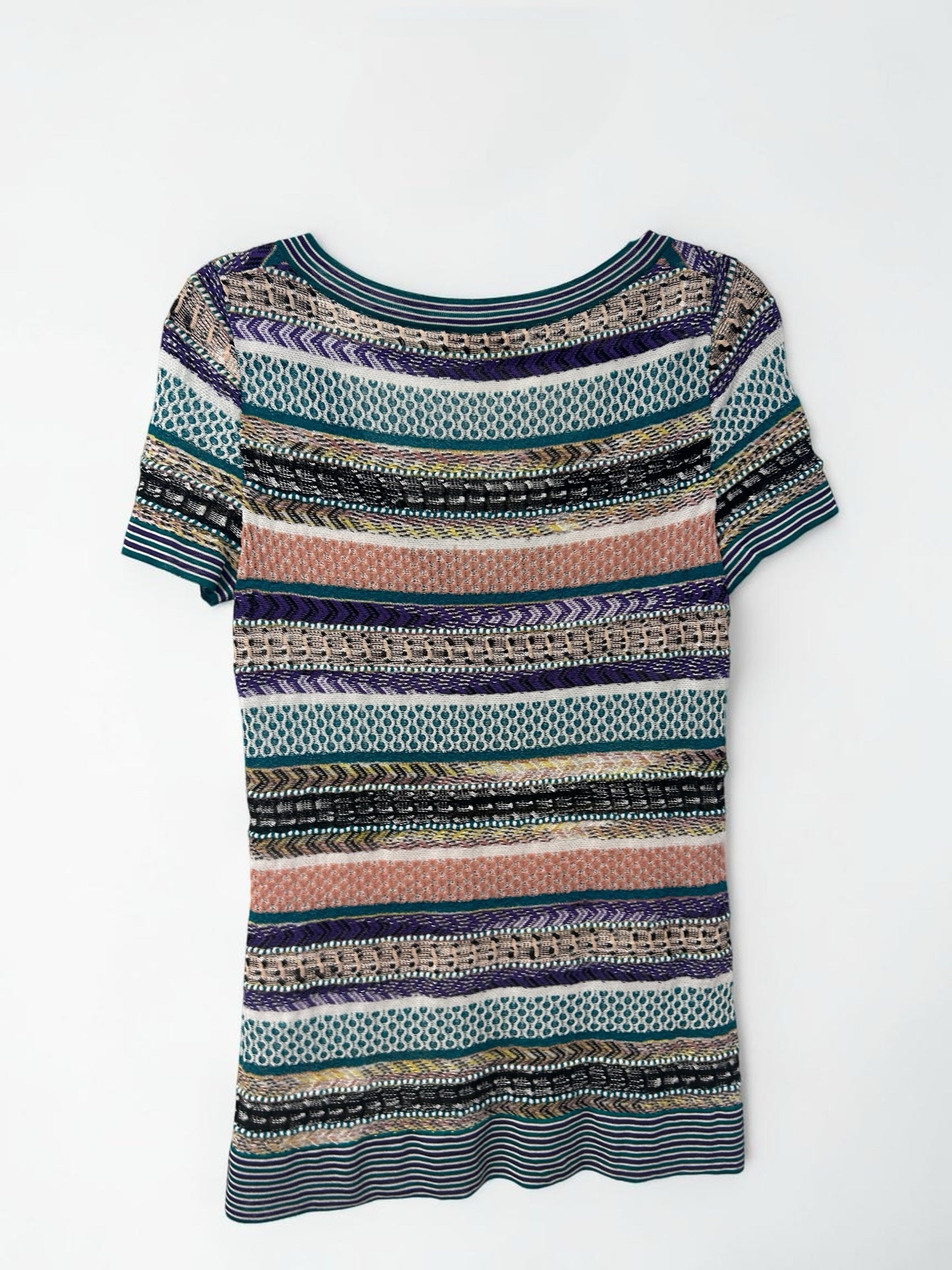 Vintage Missoni Knit V-Neck Top |Early 2000s
