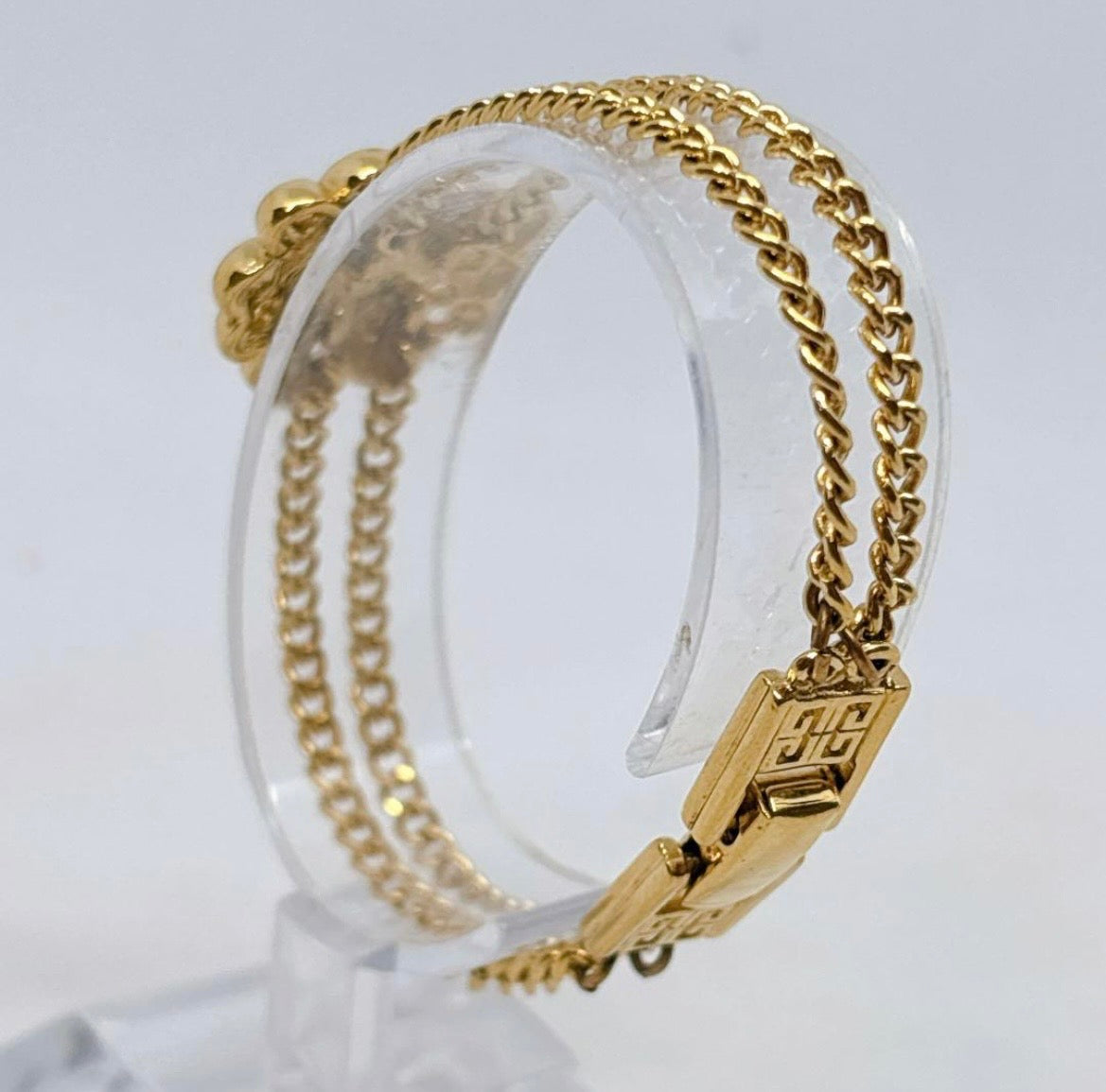 Vintage Givenchy Gold-Plated Chain Bracelet | 1990s