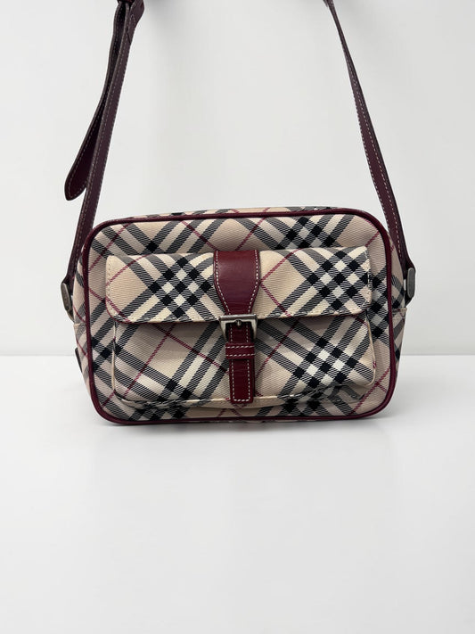 Burberry Burberry Blue Label Nova Check Crossbody Bag|Early 2000s