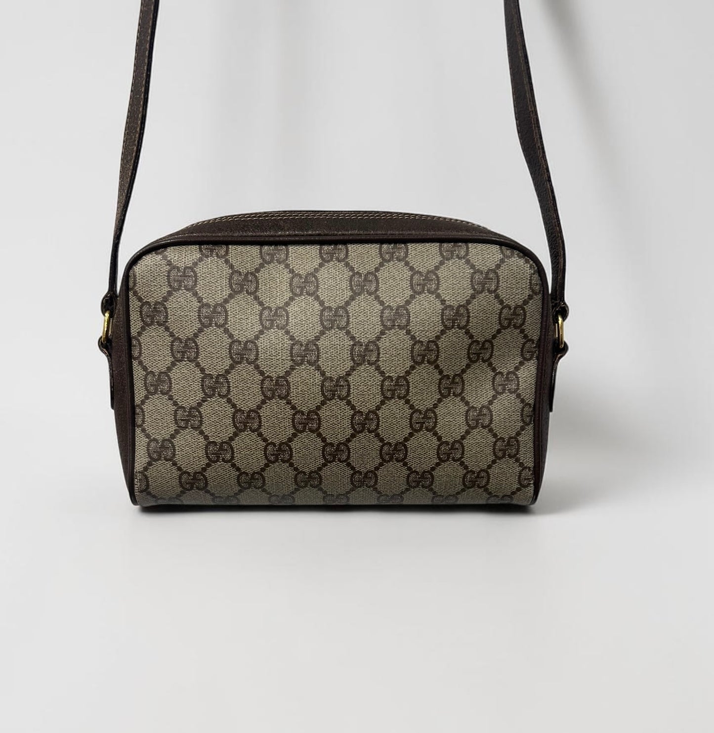 Vintage Gucci GG Supreme Crossbody Bag|Late 80s