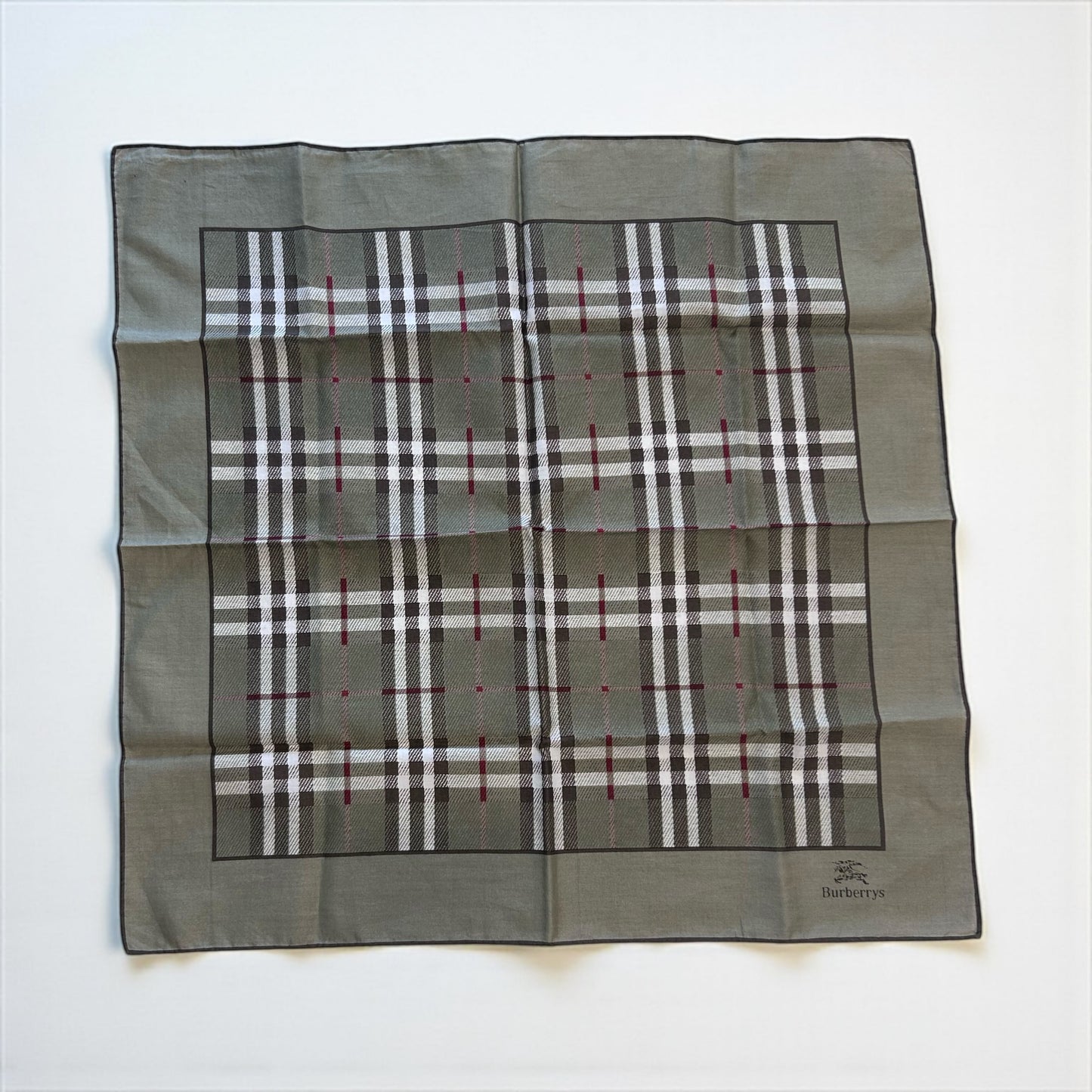 Vintage Burberry Handkerchief