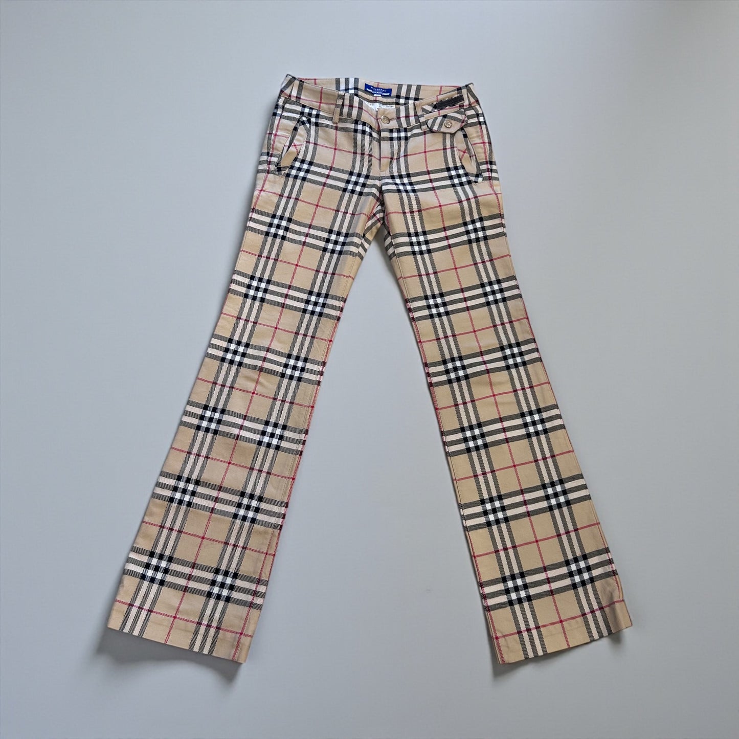 Vintage Burberry Blue Label Check Pants
