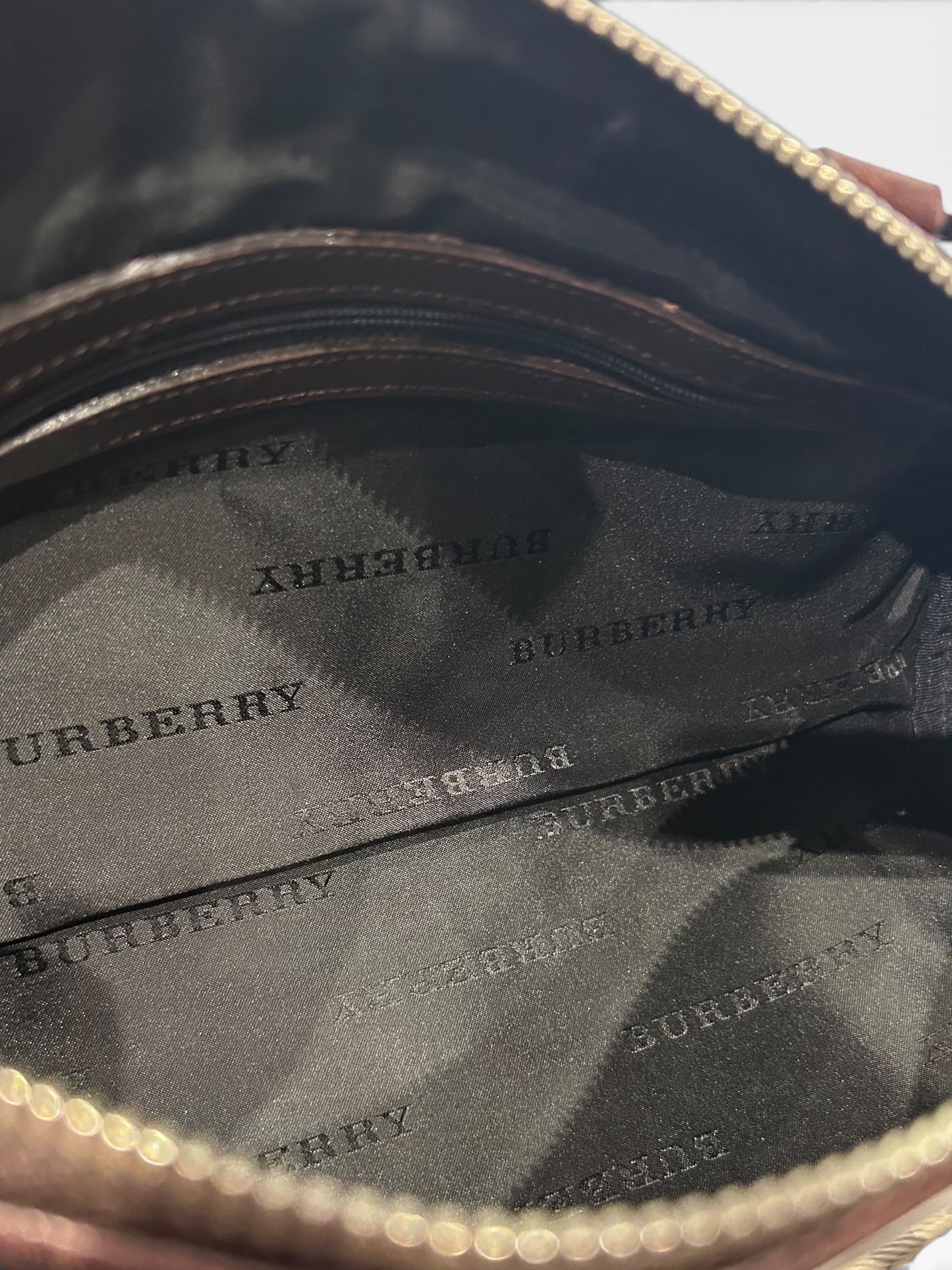 Vintage Burberry Nova Check Barrel Bag|Early 2000s