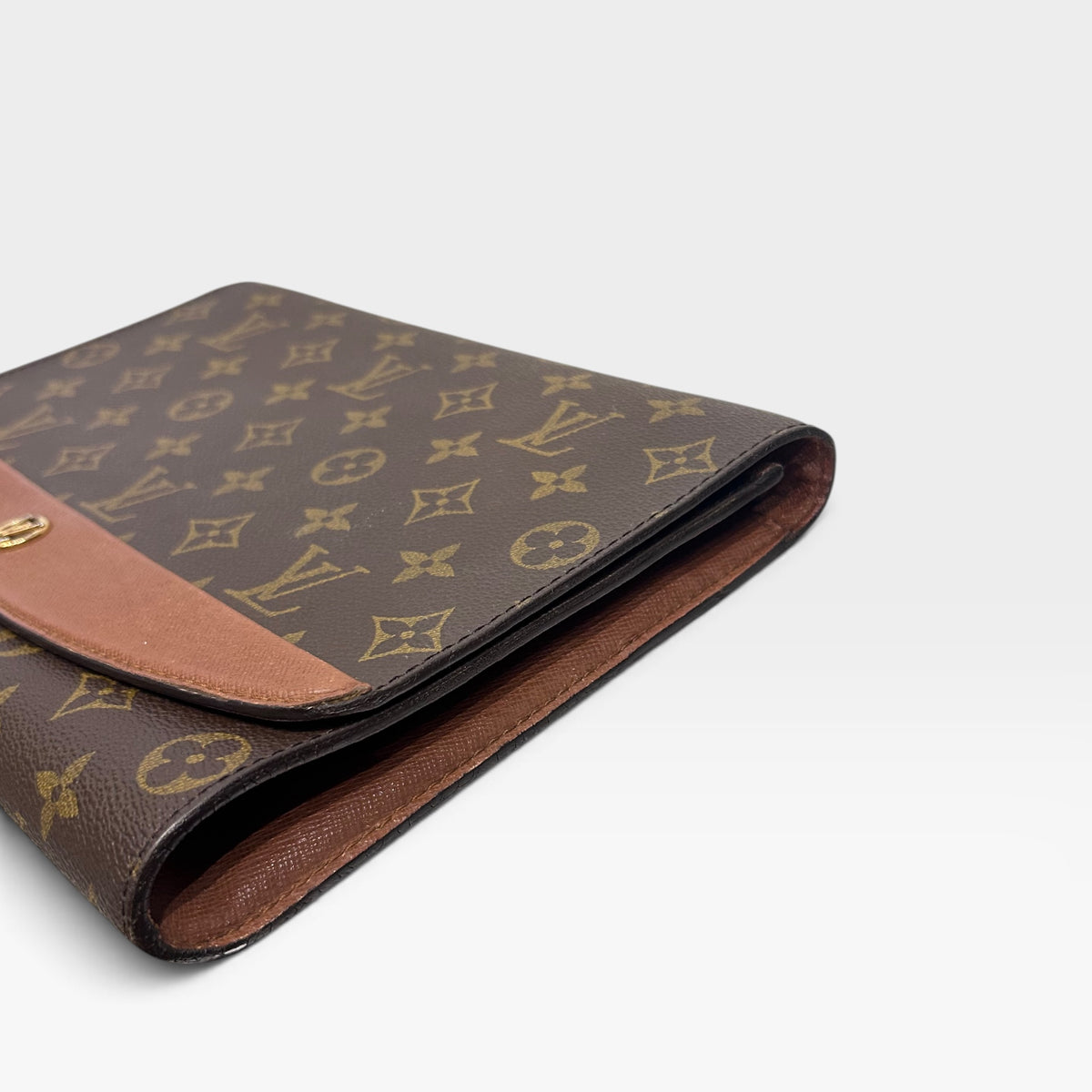 Vintage Louis Vuitton Monogram Pochette Bordeaux Clutch| 1990s