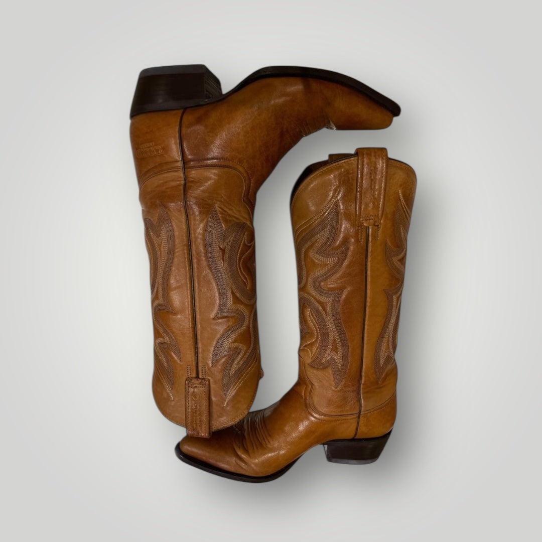 Rancho Leather Cowboy Boots