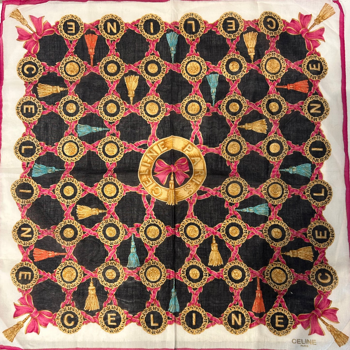 Vintage Celine Handkerchief