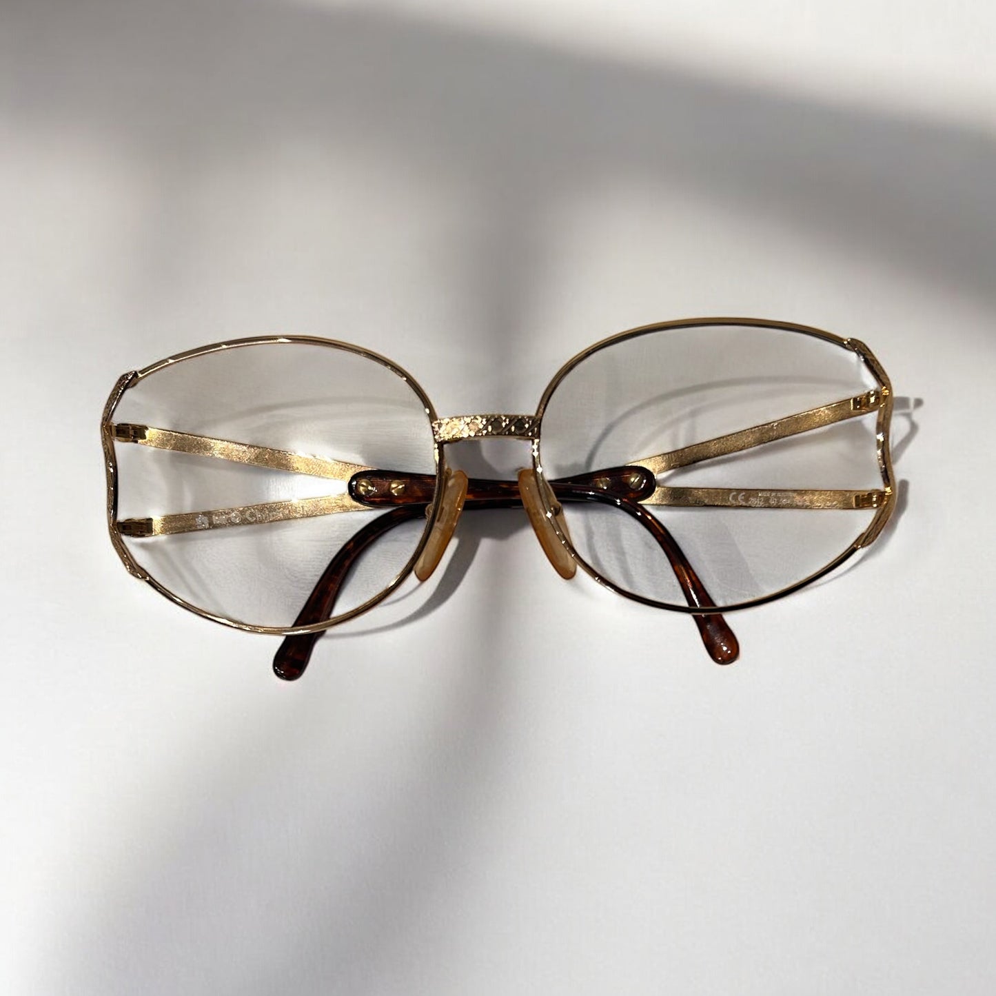 Vintage Dior gold plated frame