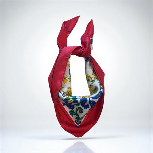 Vintage Marc Rozier Silk Scarf