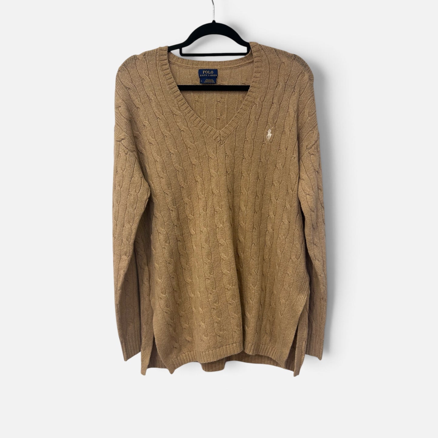 Polo Ralph Lauren Wool & Cashmere Cable Knit Sweater