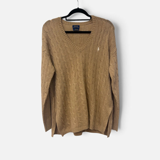 Polo Ralph Lauren Wool & Cashmere Cable Knit Sweater
