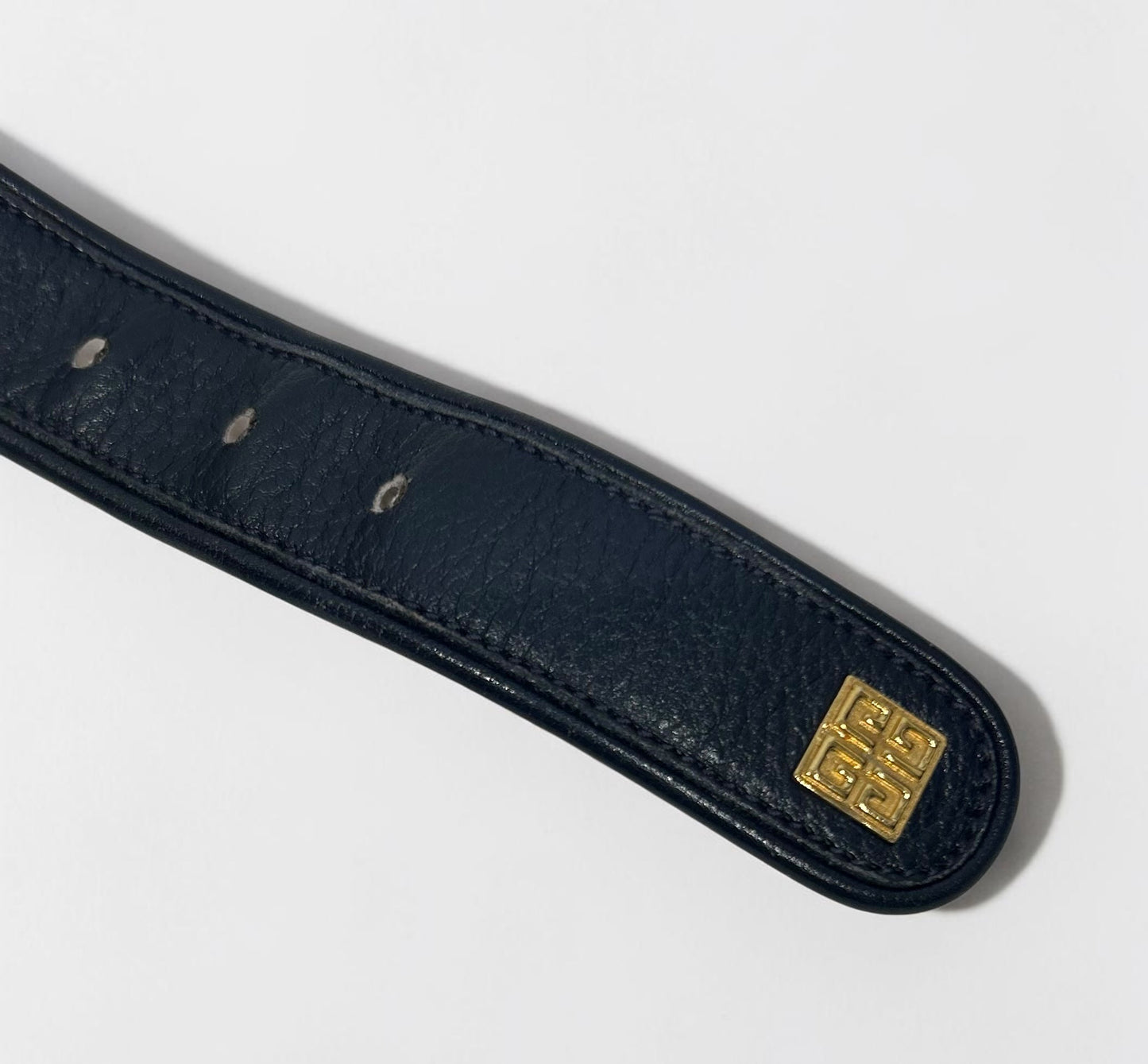 Vintage Givenchy Braided Leather Belt| Late 90s