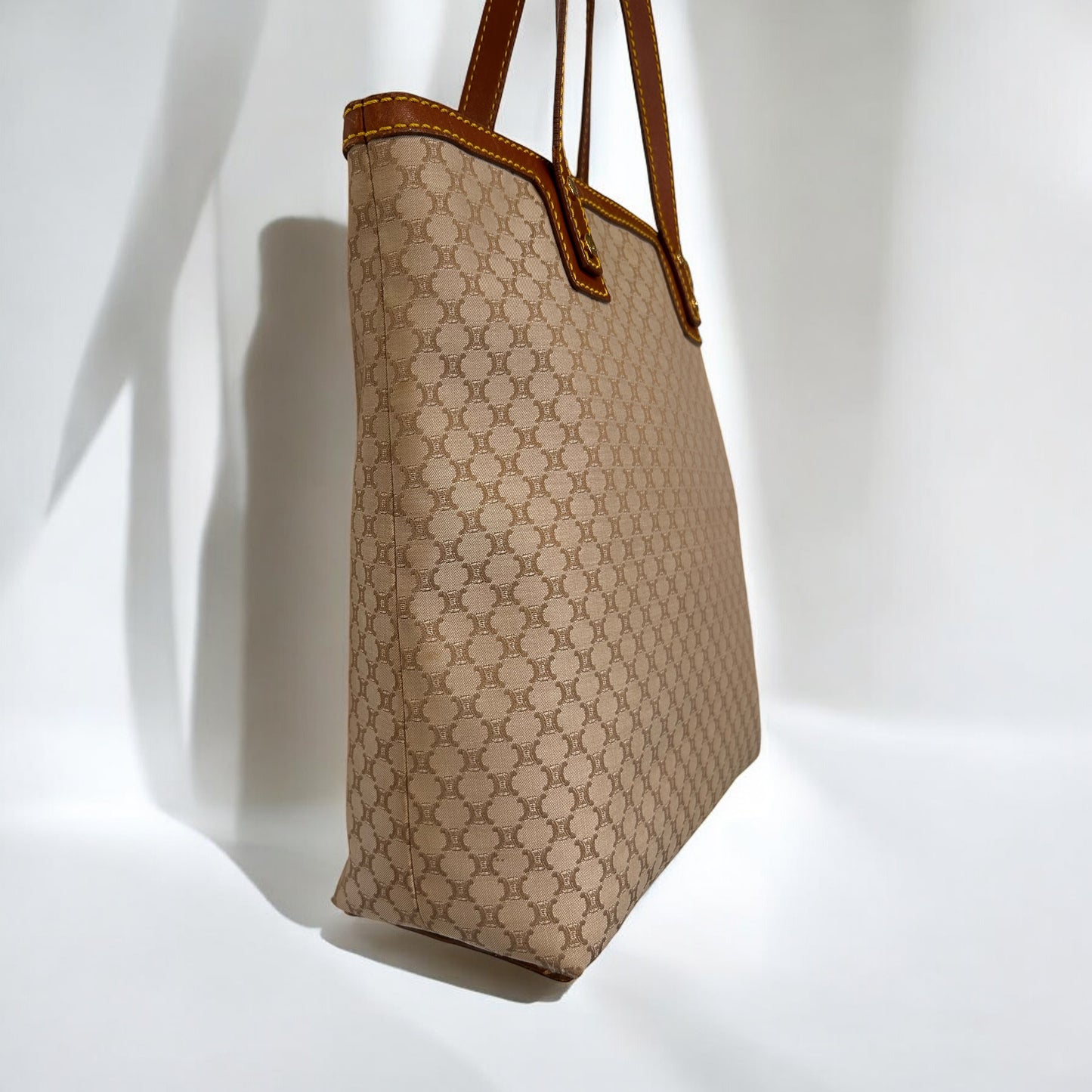 Vintage Celine Macadam shoulder bag