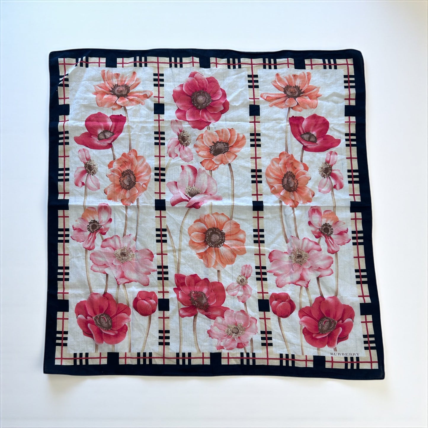 Vintage Burberry Handkerchief