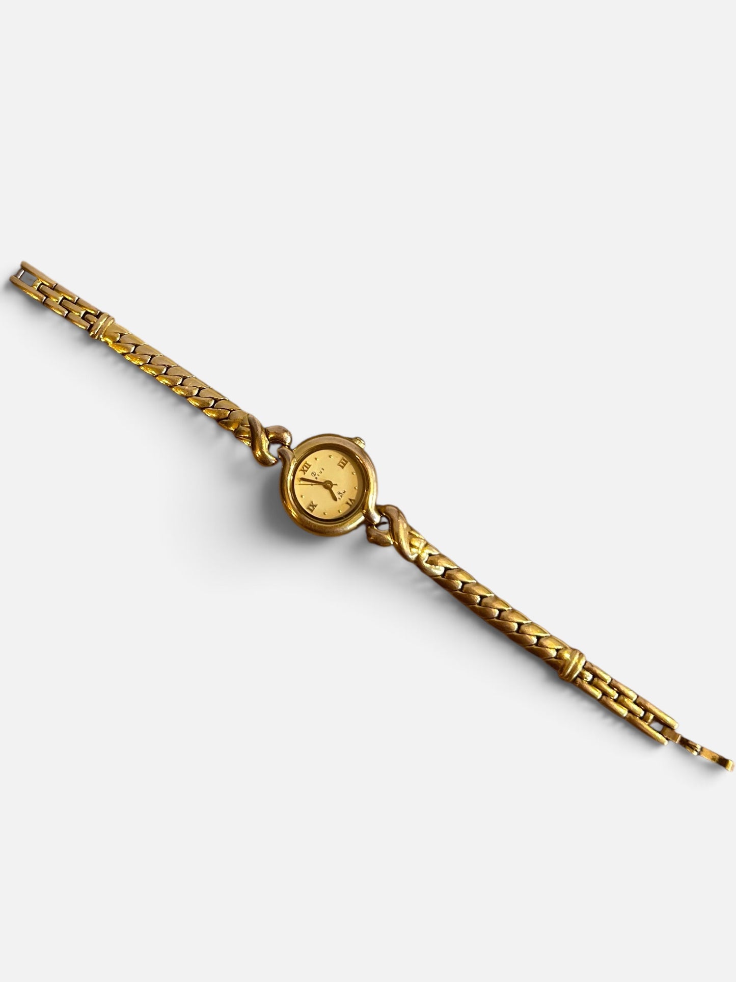 Vintage Certus Gold Plated Bracelet Watch| 1990s