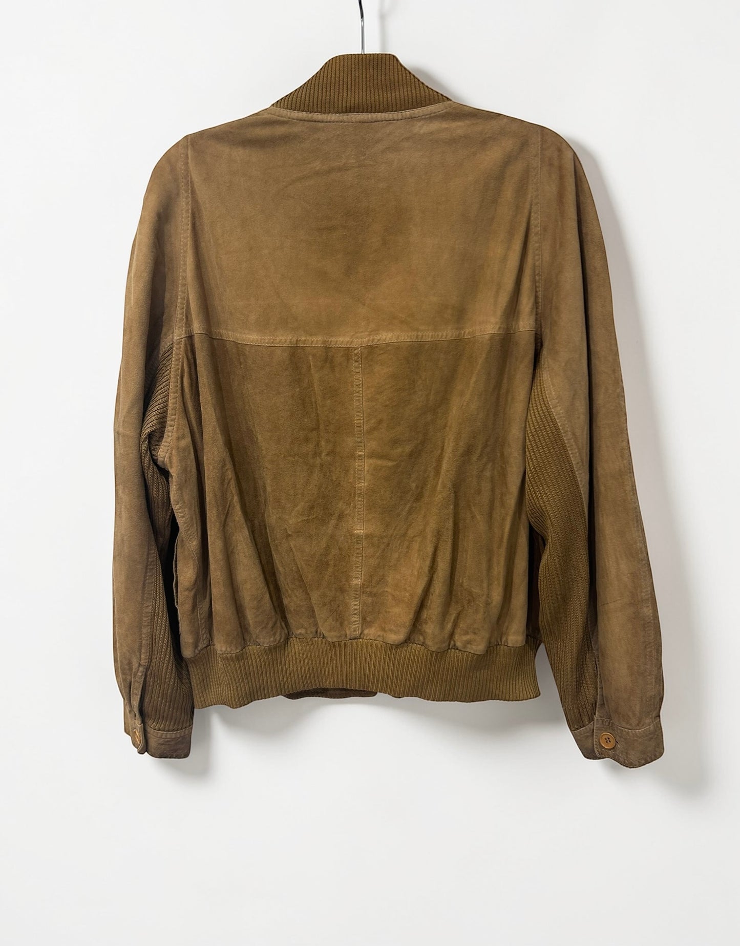Vintage Suede Bomber Jacket |1980’s