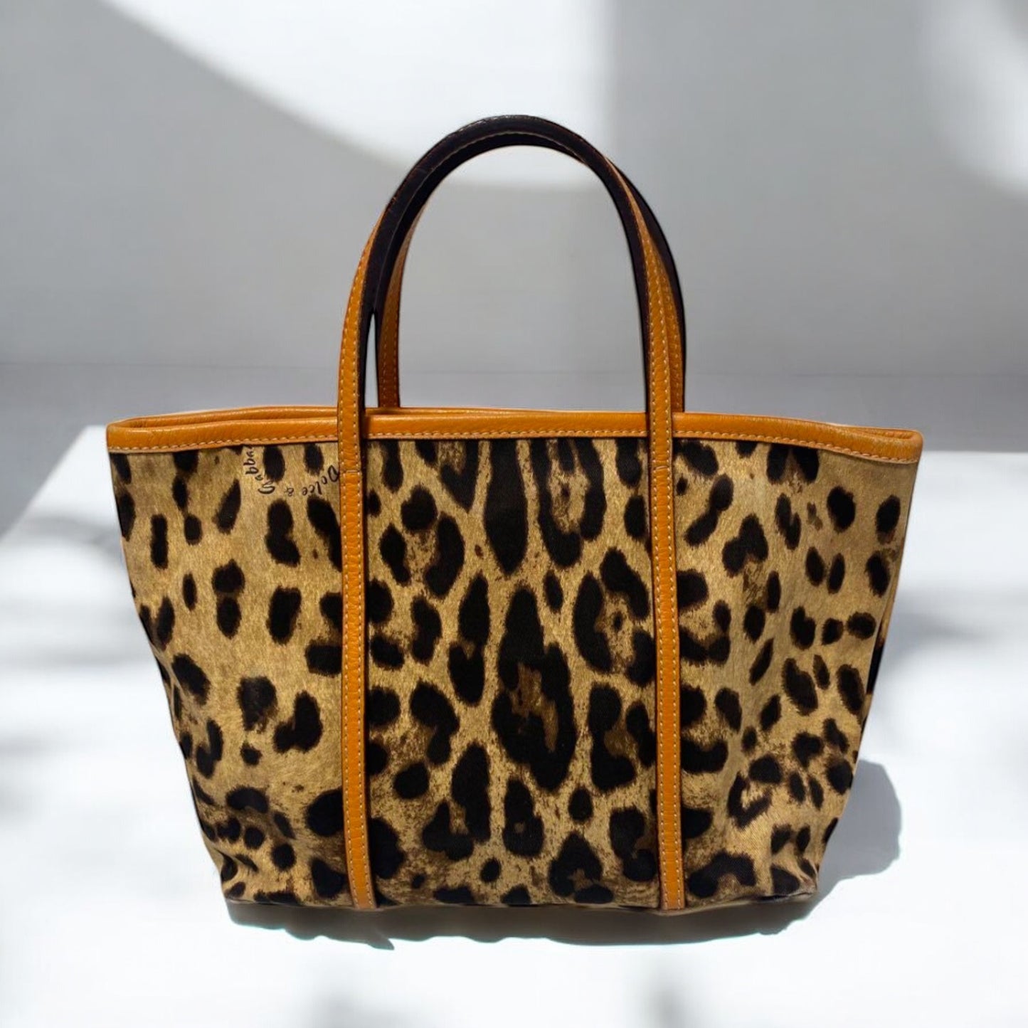 Vintage D&G Leopard Tote bag