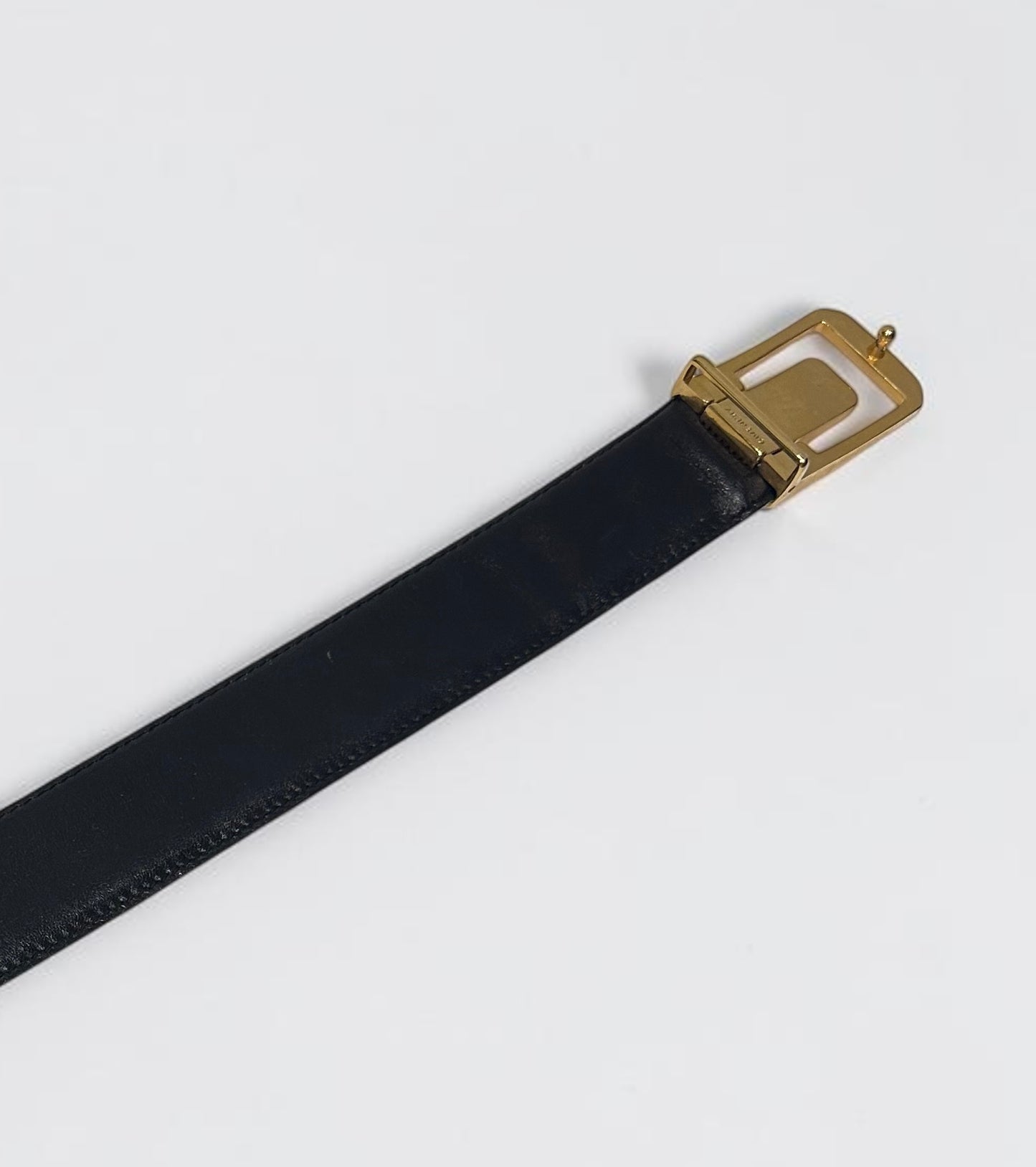 Vintage Givenchy Reversible Leather Belt| Late 80s