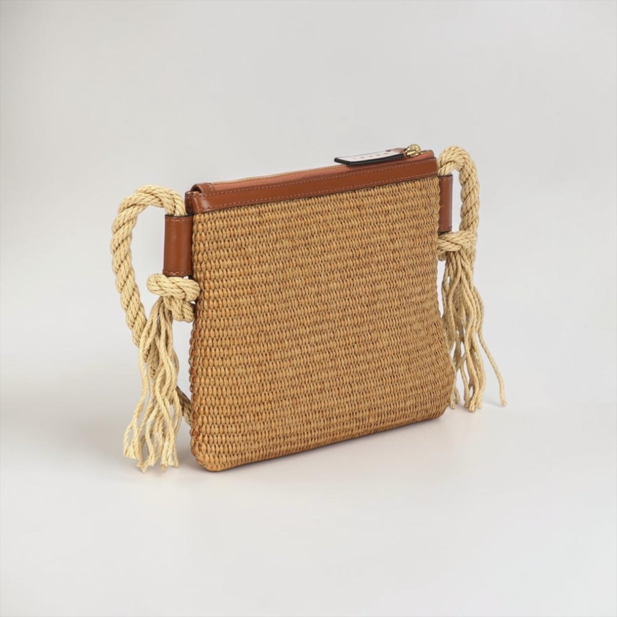 Marni Raffia Rope Crossbody Bag
