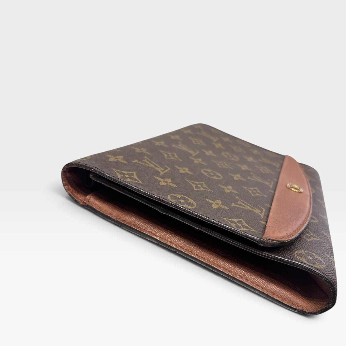 Vintage Louis Vuitton Monogram Pochette Bordeaux Clutch| 1990s