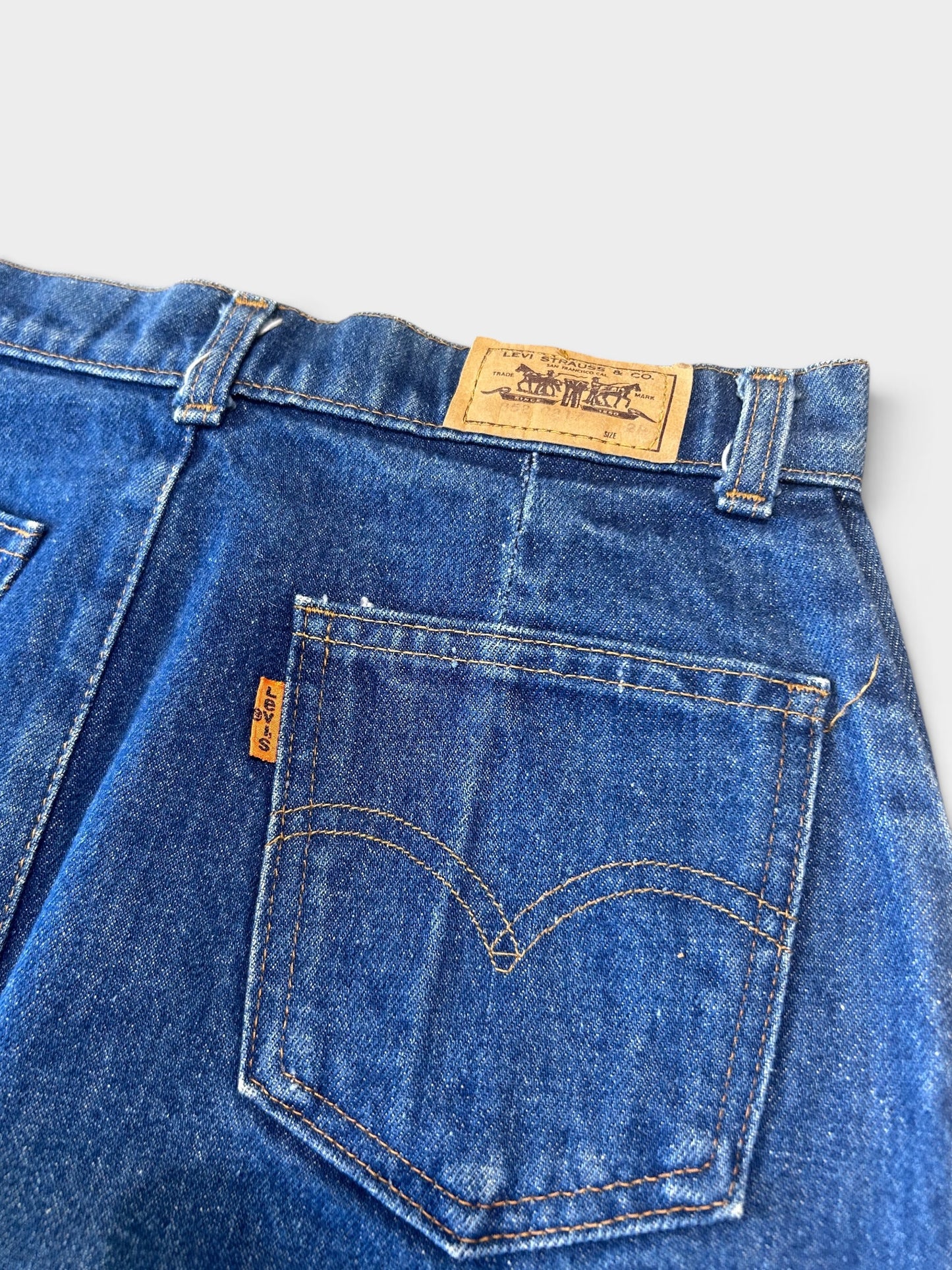 Vintage Levi’s Denim Midi Skirt | Early 1990s
