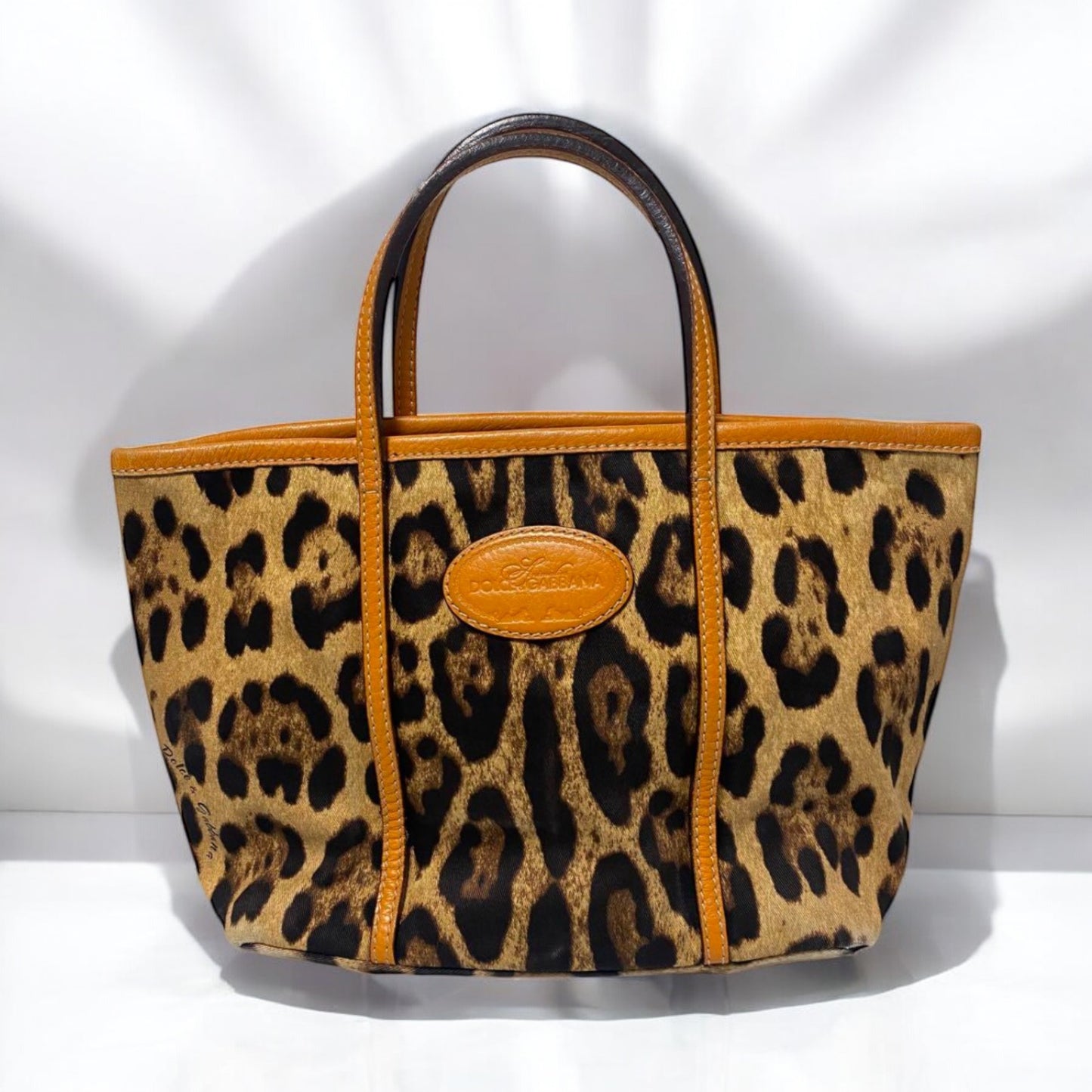 Vintage D&G Leopard Tote bag