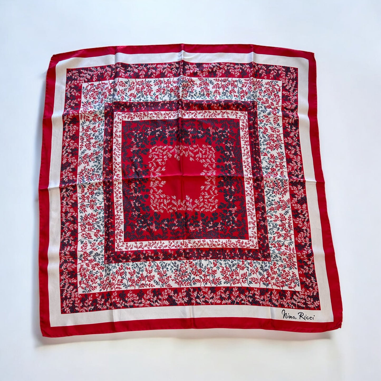 Vintage Nina Ricci Silk Scarf