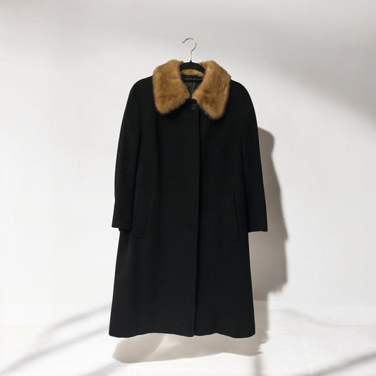 Vintage black coat