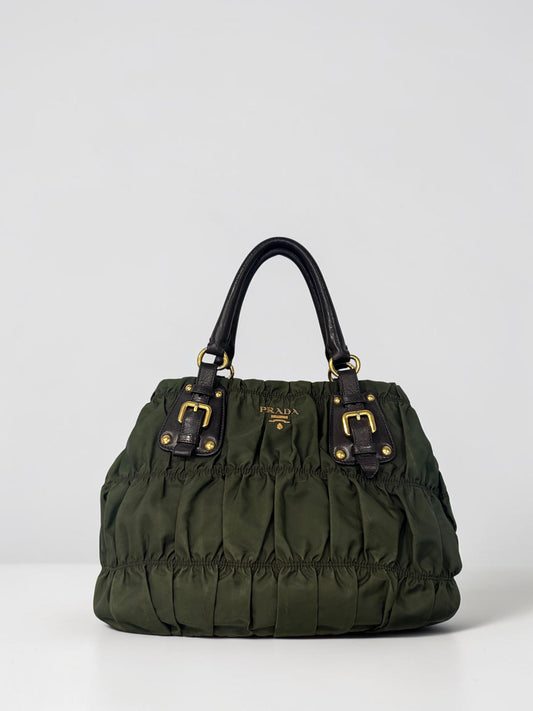 PRADA Tessuto Gaufre Nylon Tote Bag| 2010
