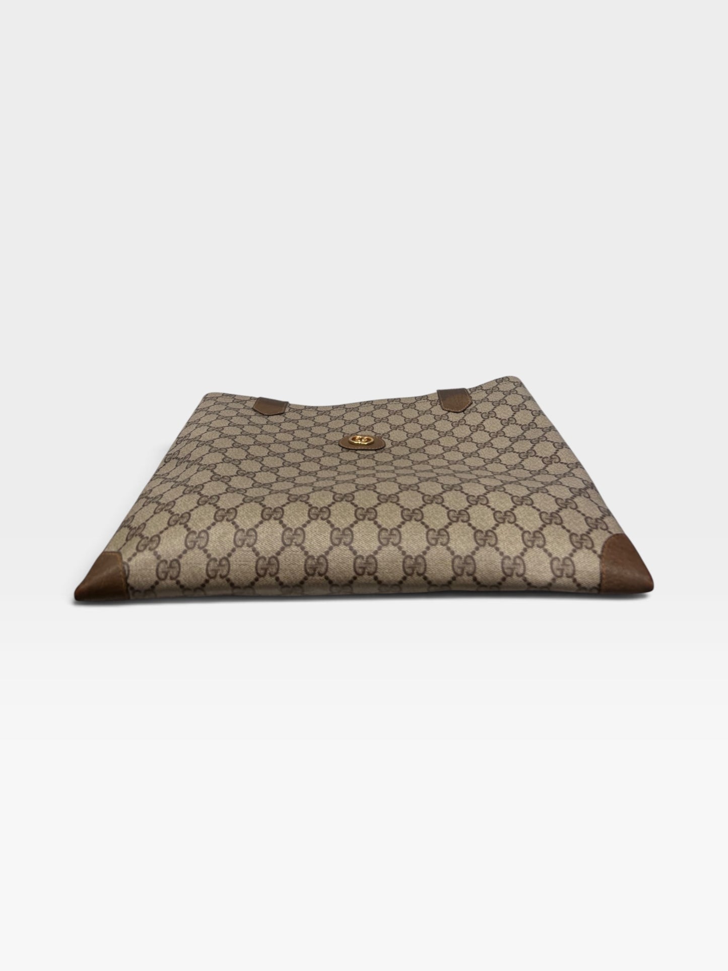 Vintage Gucci Web Stripe Tote Bag| Late 1980s