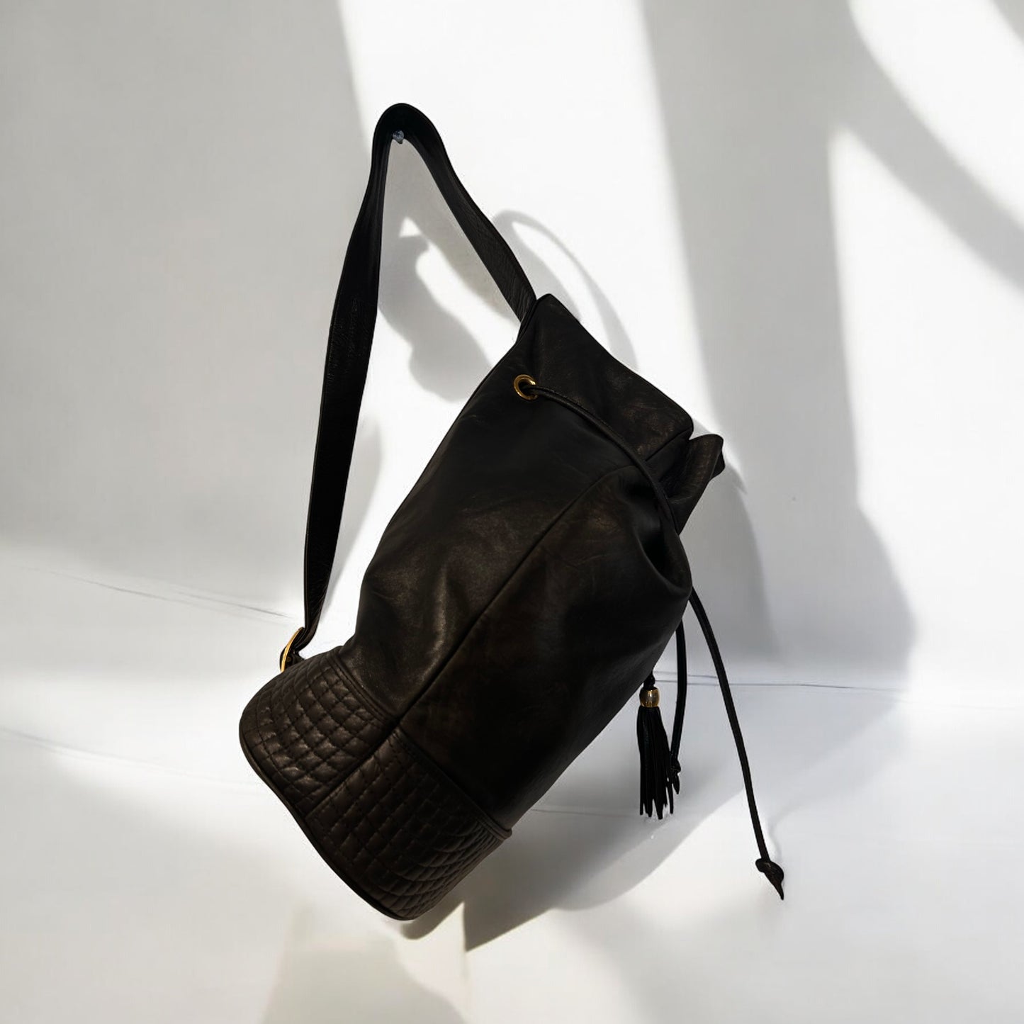 Vintage Bally Drawstring bag