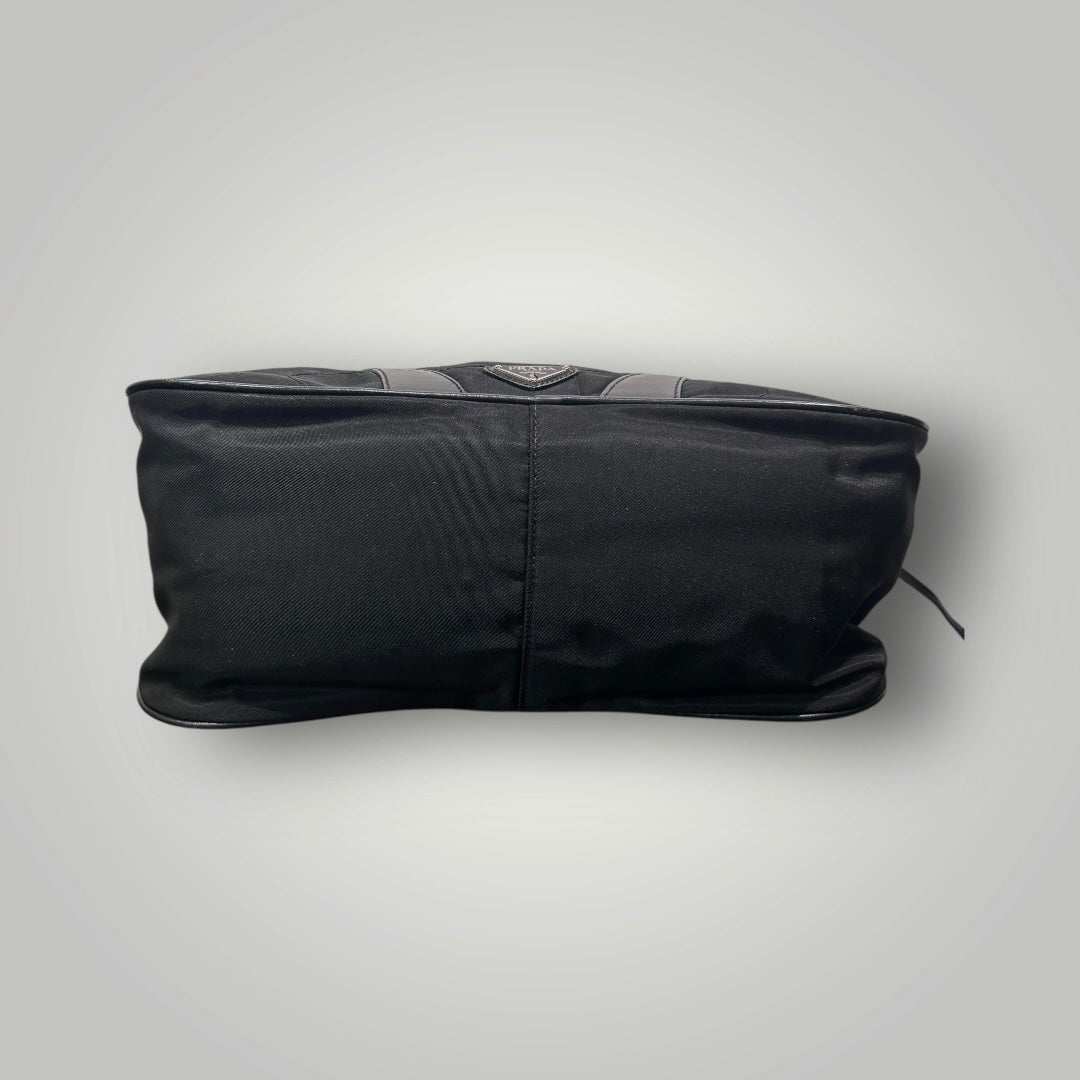 Prada Black Bowling Bag, Early 2000s