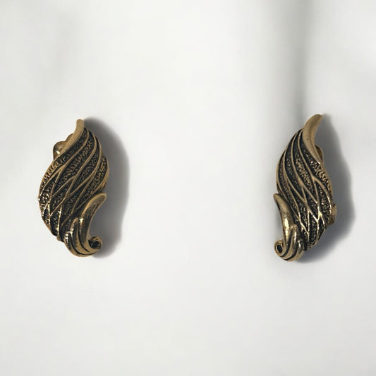 Vintage Balenciaga clip on earrings