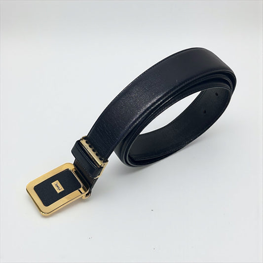 Vintage ysl Leather Belt