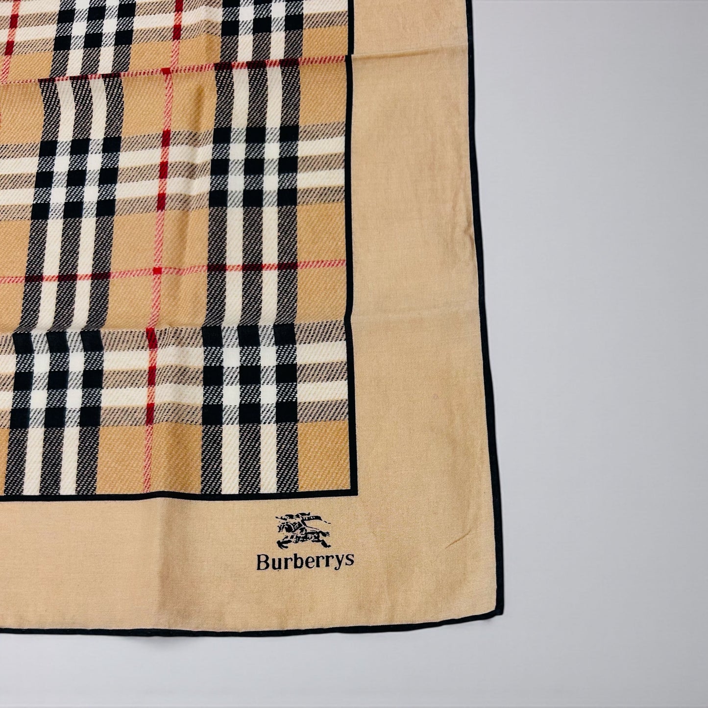 Vintage Burberry Handkerchief