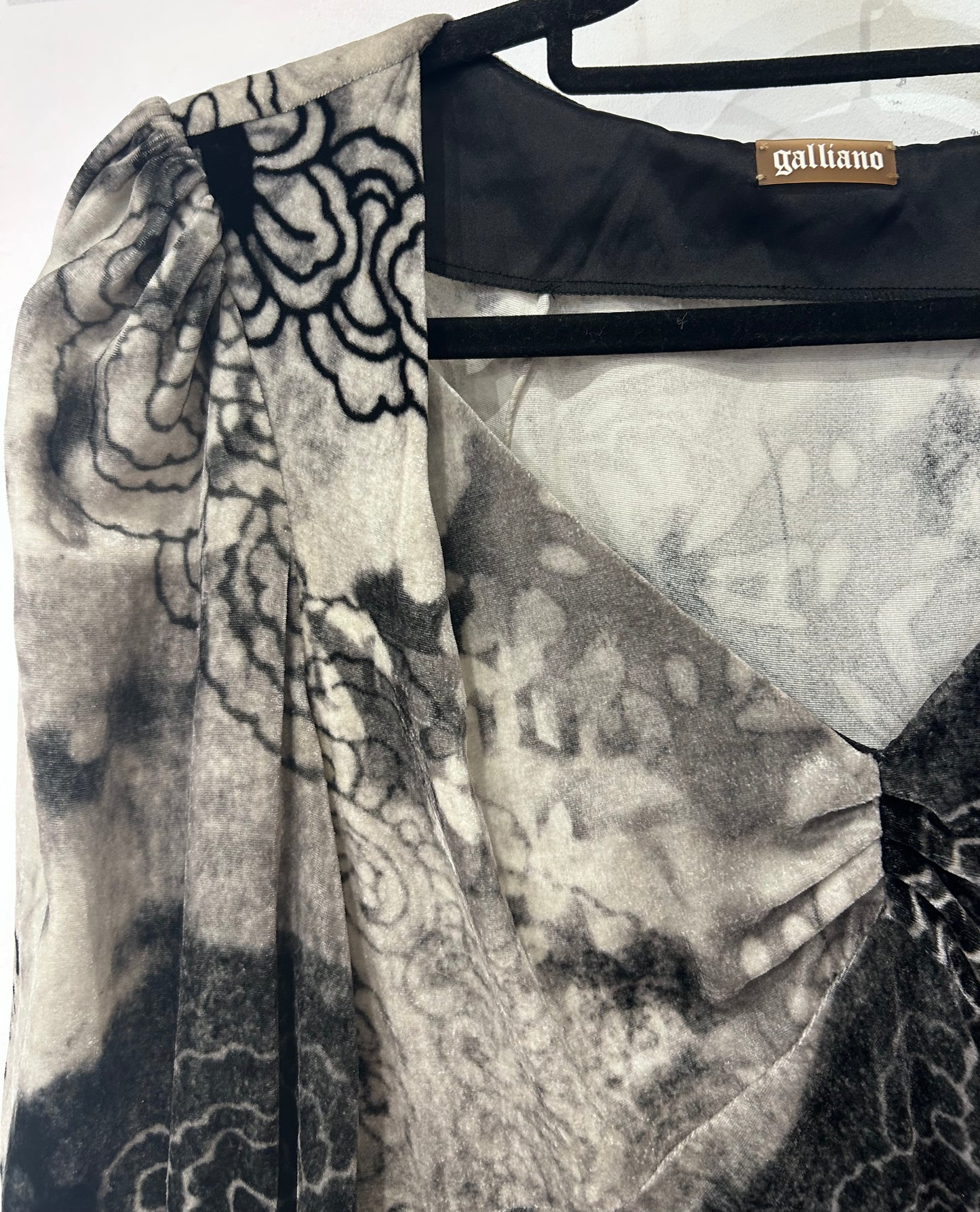 Vintage John Galliano Printed Dress