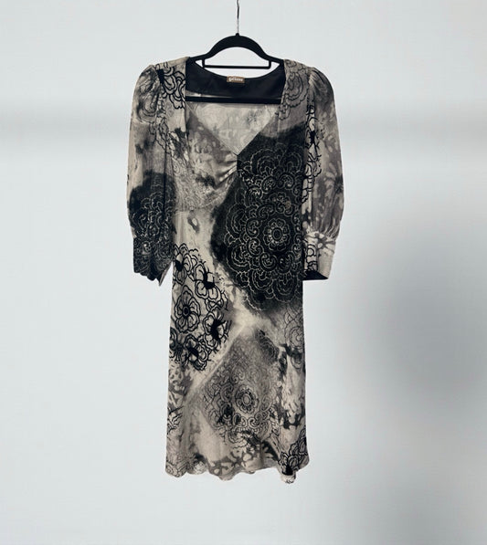 Vintage John Galliano Printed Dress