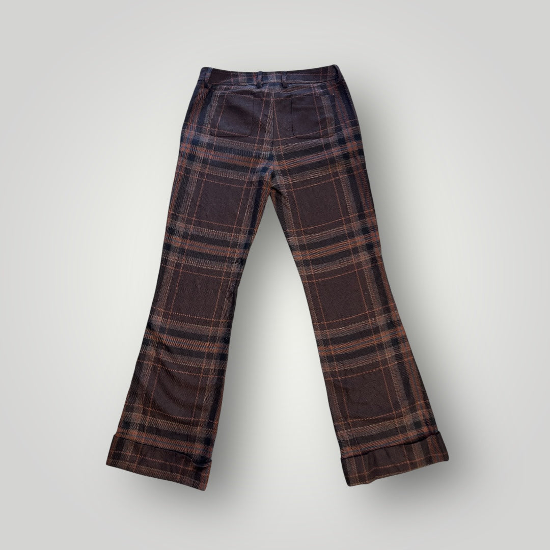 Vintage D&G Checked Wool Tailored Pants