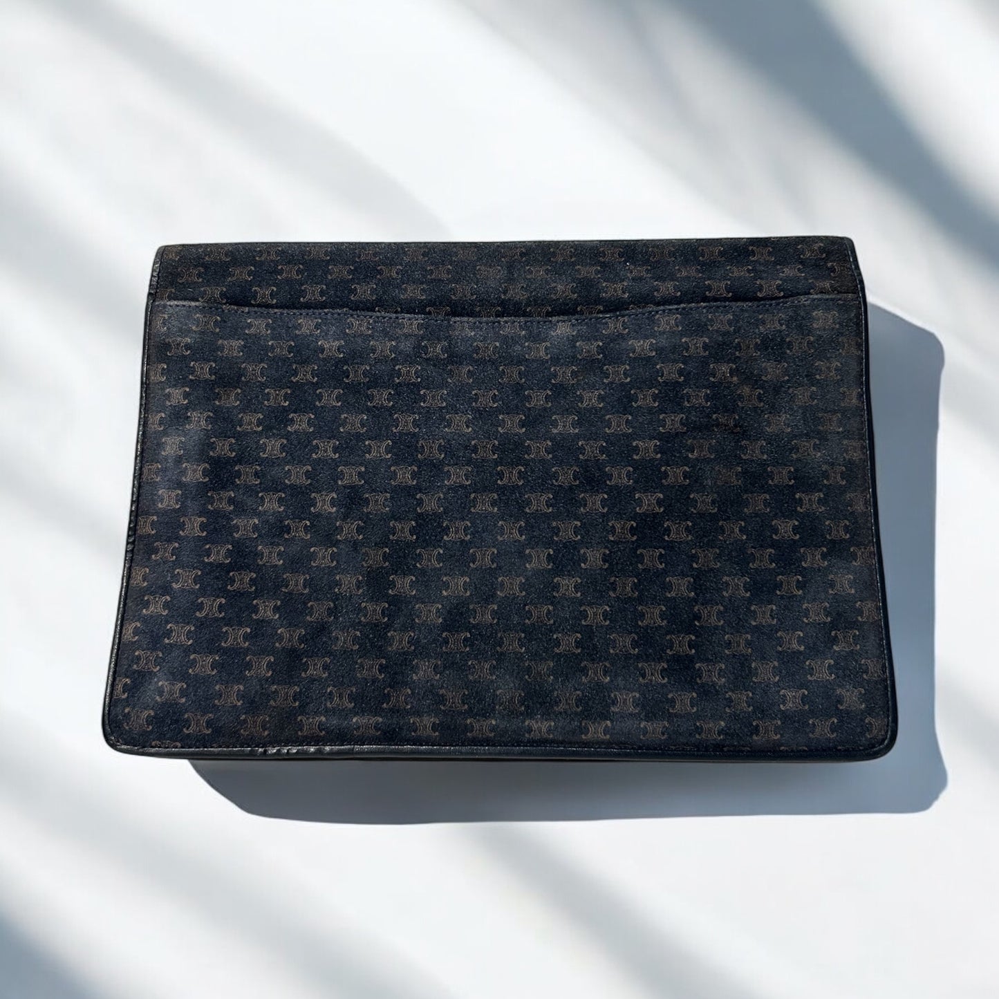 Vintage Celine Suede Clutch