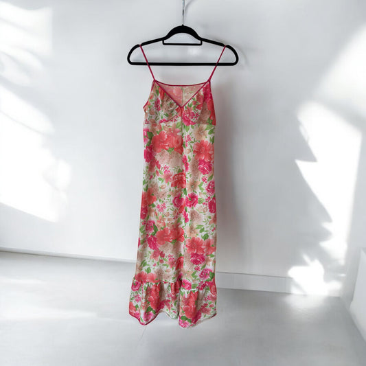 Vintage floral maxi dress