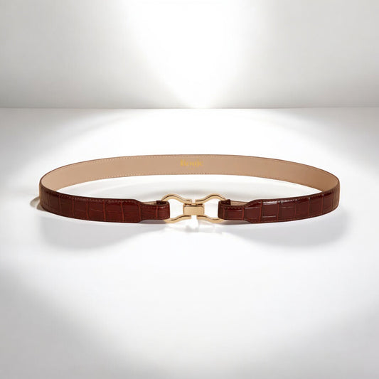 Rouje leather waist belt