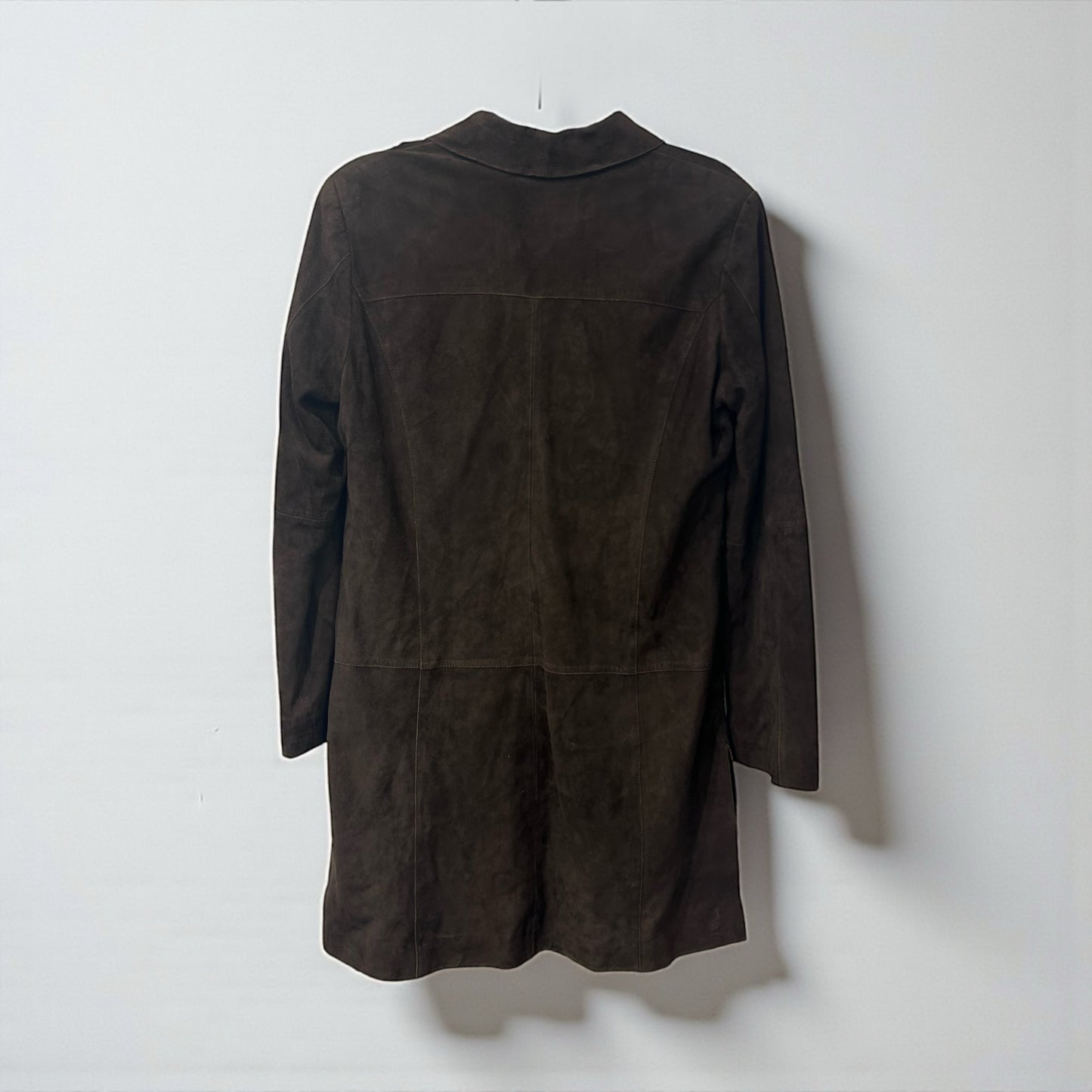 Vintage Brown Suede Leather Jacket by Jones