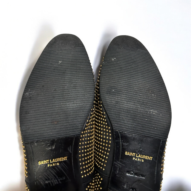 Saint Laurent studded Oxford shoes