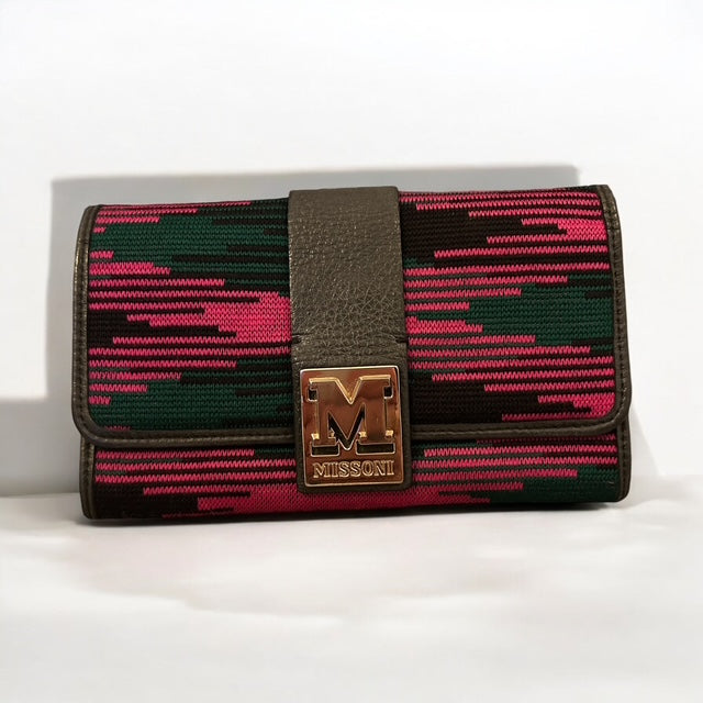 Vintage multi coloured Missoni wallet