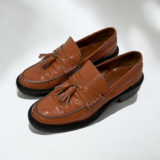 Old celine patent leather loafers