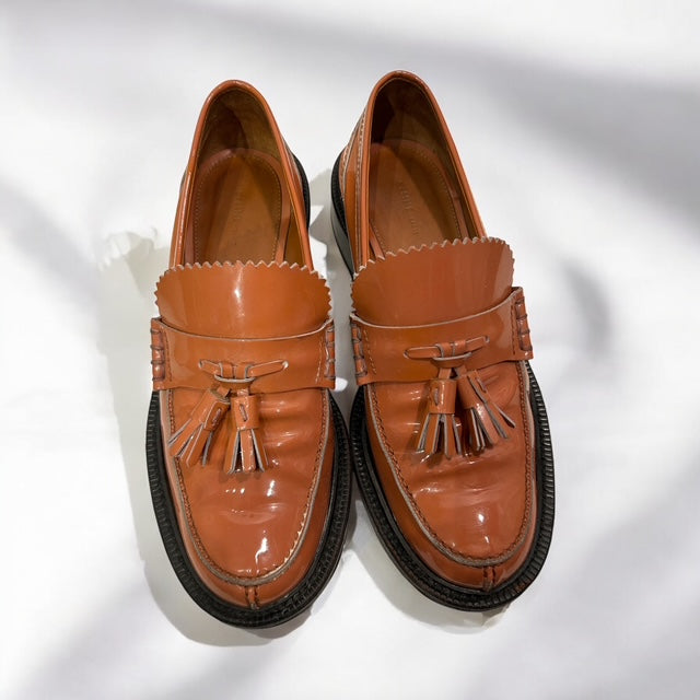 Old celine patent leather loafers