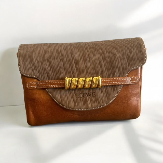 Vintage LOEWE Leather Clutch bag