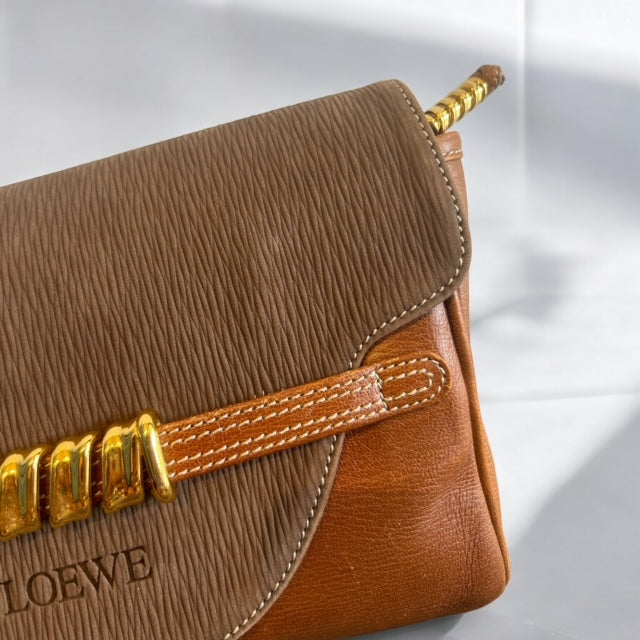 Vintage LOEWE Leather Clutch bag