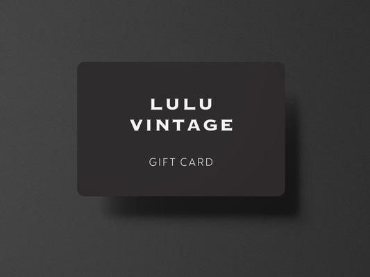 LULU VINTAGE GIFT CARD